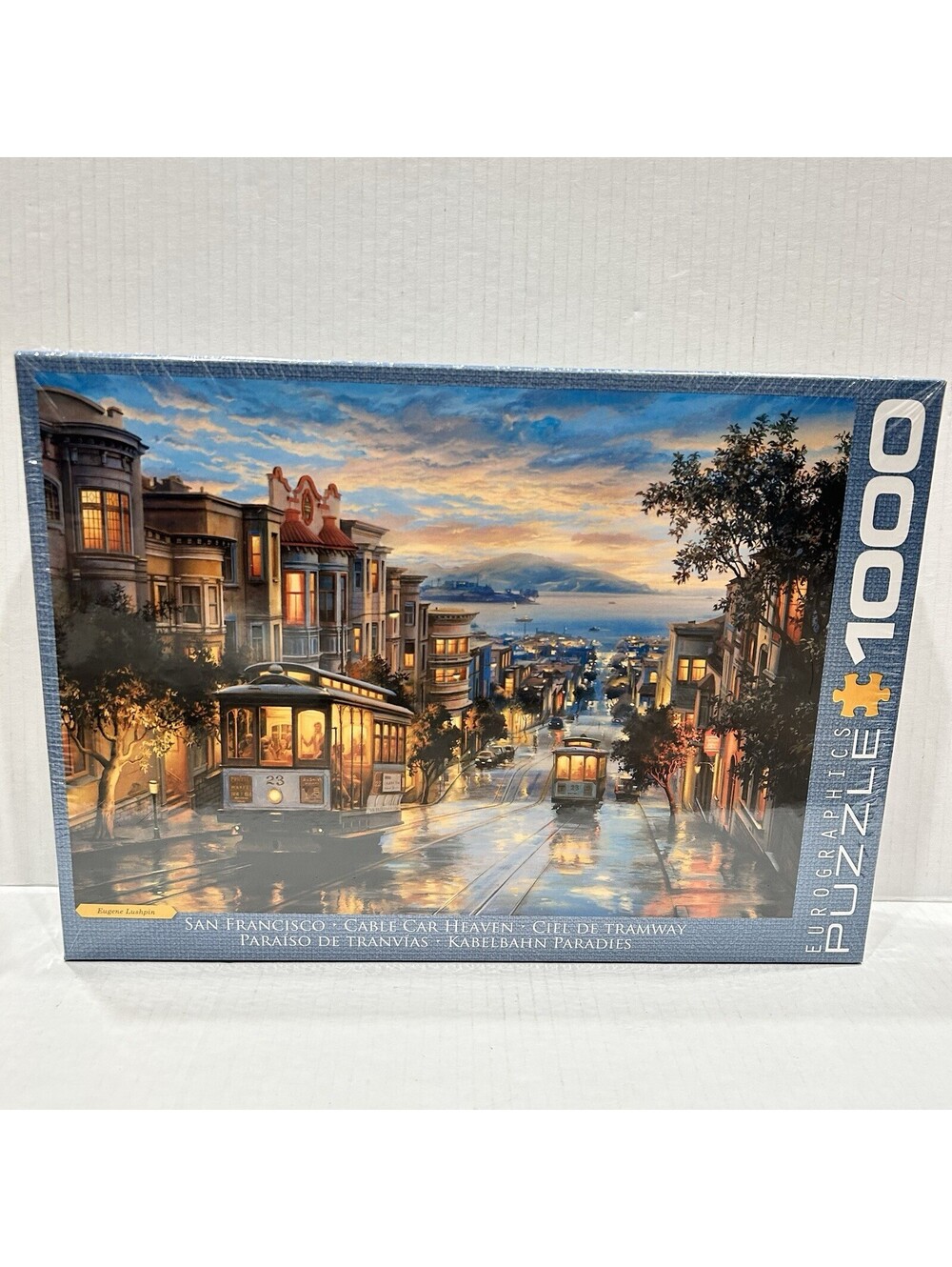 Eurographics 1000 Piece Puzzle San Francisco Cable Car Heaven New Sealed